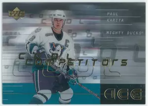2000-01 UPPER DECK ICE - PAUL KARIYA #CC1 COOL COMPETITORS
