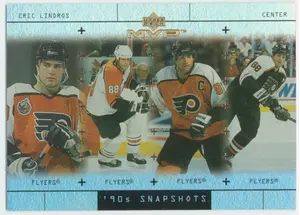 1999-00 MVP - ERIC LINDROS #S4 90's SNAPSHOTS