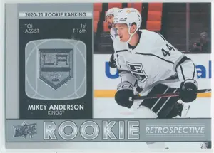 2021-22 UPPER DECK - MIKEY ANDERSON #RR-3 ROOKIE RETROSPECTIVE