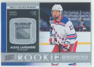 2021-22 UPPER DECK - ALEXIS LAFRENIERE #RR-20 ROOKIE RETROSPECTIVE