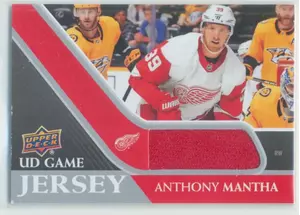 2020-21 UPPER DECK - ANTHONY MANTHA #GJ-AM GAME JERSEY