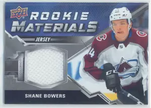 2020-21 UPPER DECK - SHANE BOWERS #RM-SB ROOKIE MATERIALS