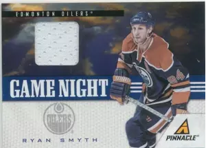 2011-12 PANINI PINNACLE - RYAN SMYTH #45 GAME NIGHT MATERIALS
