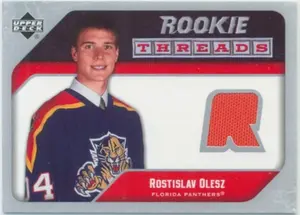 2005-06 UPPER DECK - ROSTISLAV OLESZ #RT-RO ROOKIE THREADS