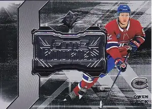 2023-24 SPx Finite Rookies F-22 Owen Beck 435/799