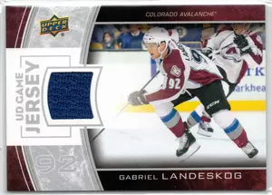 2013-14 UD Gabriel Landeskog GU Jersey Colorado Avalanche