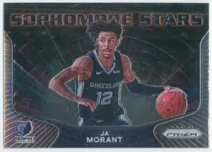 2020-21 Panini Prizm - Ja Morant #10 Sophomore Stars