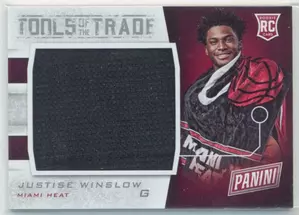 2015 Panini Black Friday - Justise Winslow #7 Tools of the Trade Towels