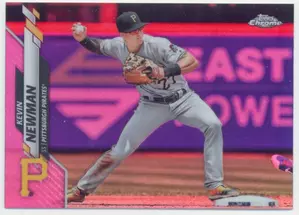 2020 Topps Chrome - Kevin Newman #98 Pink Refractor Parallel
