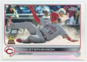 2022 Topps Chrome - Tyler Stephenson #63 Refractor Parallel