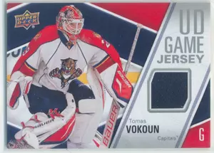 2013-14 UPPER DECK - TOMAS VOKOUN #GJ-VO GAME JERSEY