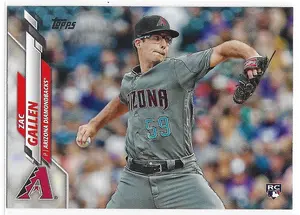 2020 Topps #207 Zac Gallen RC