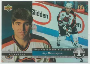 1993-94 UPPER DECK McDONALD'S - RAY BOURQUE #McH-04 POSTSEASON ALL-STARS HOLOGRAMS