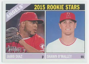2015 Topps Heritage - Jairo Diaz/Shawn O'Malley #417 Rookie Stars RC