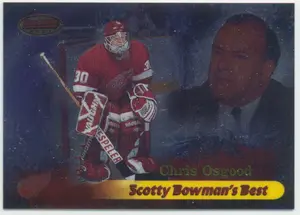1998-99 BOWMAN'S BEST - CHRIS OSGOOD #SB3 SCOTTY BOWMAN'S BEST