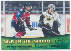 2000-01 O-PEE-CHEE - PETER FORSBERG/MIKE MODANO #TC5 COMBOS⚠️
