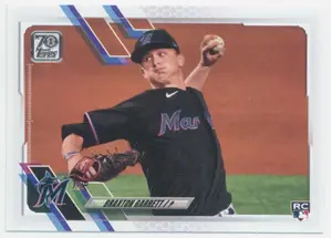 2021 Topps - Braxton Garrett #433 RC