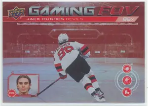 2024-25 UPPER DECK - JACK HUGHES #GFOV-13 GAMING FOV