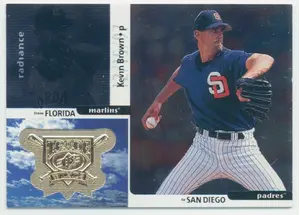 1998 Upper Deck SPx Finite - Kevin Brown #345 Radiance Parallel 599/1000