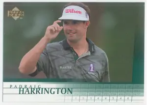 2001 Upper Deck - Padraig Harrington #18 RC