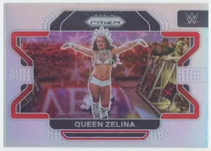 2022 Panini Prizm WWE - Queen Zelina #44 Silver Prizm Parallel