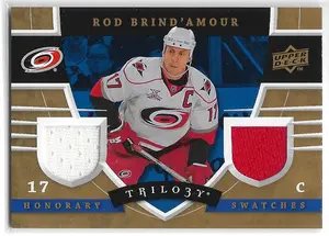2008-09 Trilogy Honorary Swatches #HS-BD Rod Brind'Amour