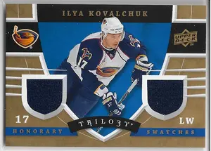2008-09 Trilogy Honorary Swatches #HS-IK Ilya Kovalchuk