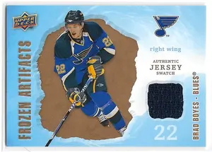 2008-09 Artifacts Frozen Artifacts Retail #FA-BO Brad Boyes