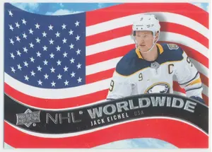 2020-21 UPPER DECK - JACK EICHEL #WW-21 NHL WORLDWIDE