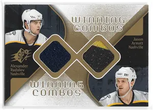 2007-08 SPx Winning Combos #WC-AR Jason Arnott & Alexander Radulov