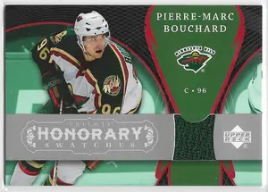 2007-08 Trilogy Honorary Swatches #HS-BO Pierre-Marc Bouchard