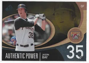 2007 SP Authentic Authentic Power #AP-23 Jason Bay