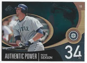 2007 SP Authentic Authentic Power #AP-42 Richie Sexson