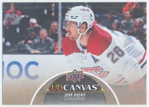 2021-22 UPPER DECK - JEFF PETRY #C163 UD CANVAS