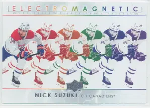 2021-22 UPPER DECK - NICK SUZUKI #EM-13 ELECTROMAGNETIC