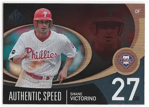2007 SP Authentic Authentic Speed #AS-46 Shane Victorino