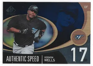 2007 SP Authentic Authentic Speed #AS-49 Vernon Wells
