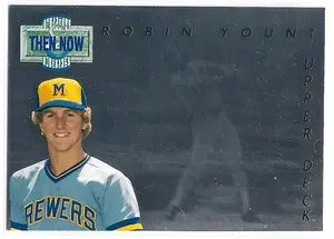 1993 Upper Deck Then & Now #TN15 Robin Yount