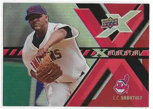 2008 UD X Xponential #X-CS C.C. Sabathia