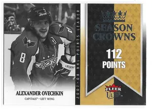 2008-09 Ultra Season Crowns #SC3 Alex Ovechkin