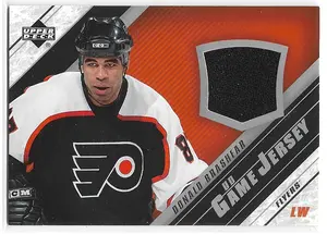 2005-06 Upper Deck UD Game Jersey #J-DBr Donald Brashear