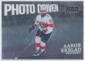 2022-23 O-PEE-CHEE PLATINUM - AARON EKBLAD #PD-12 PHOTO DRIVEN