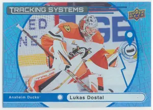 2025-26 UPPER DECK - LUKAS DOSTAL #TS-13 TRACKING SYSTEMS