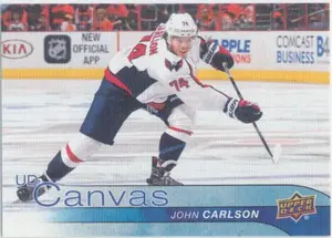 2016-17 UPPER DECK - JOHN CARLSON #C84 UD CANVAS