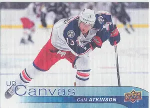 2016-17 UPPER DECK - CAM ATKINSON #C142 UD CANVAS