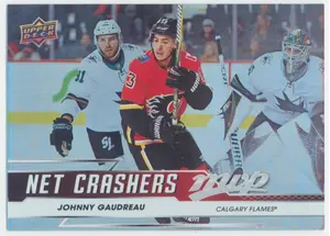 2019-20 UPPER DECK MVP - JOHNNY GAUDREAU #NC-1 NET CRASHERS⚠️