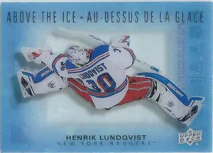 2015-16 TIM HORTONS - HENRIK LUNDQVIST #AI-HL ABOVE THE ICE