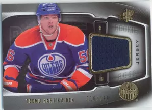 2011-12 SPX - TEEMU HARTIKAINEN #166 ROOKIE JERSEY 316/799