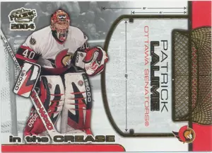 2003-04 PACIFIC - PATRICK LALIME #8 IN THE CREASE