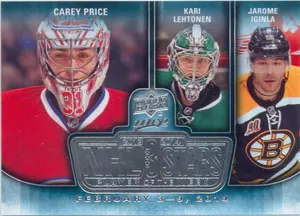 2014-15 MVP - CAREY PRICE/KARI LEHTONEN/JAROME IGINLA #3SW-021014 3 STARS PLAYER OF THE WEEK